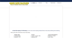 Desktop Screenshot of doneritehauling.com