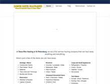 Tablet Screenshot of doneritehauling.com